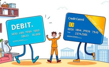 Diferencias clave entre tarjetas de débito y crédito